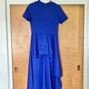 Royal Blue Peplum Blouse